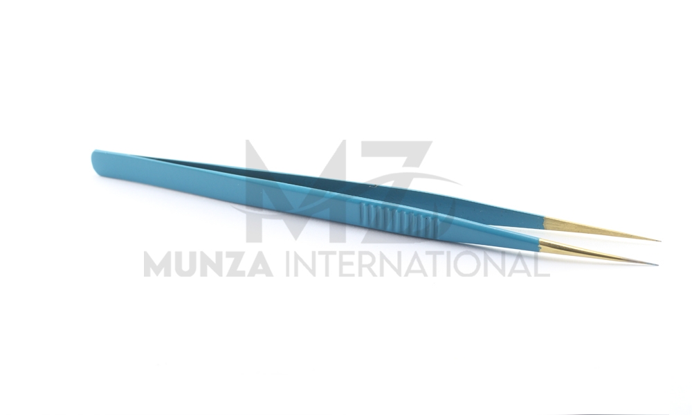 Turquoise Gold Tweezers